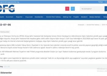 DFG’nin ihlal tablosuna erişim engeli