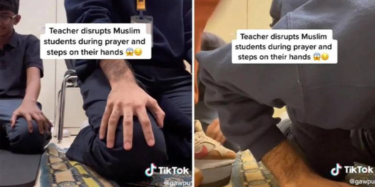 ABD'de namaz kılan öğrencilere "Büyü yapıyorsunuz" diyen öğretmen işten atıldı