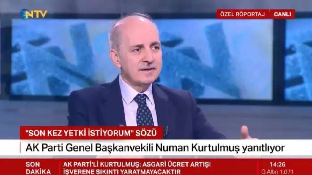 AKP’li Kurtulmuş: Cumhurbaşkanımız kendini bir fani olarak görüyor