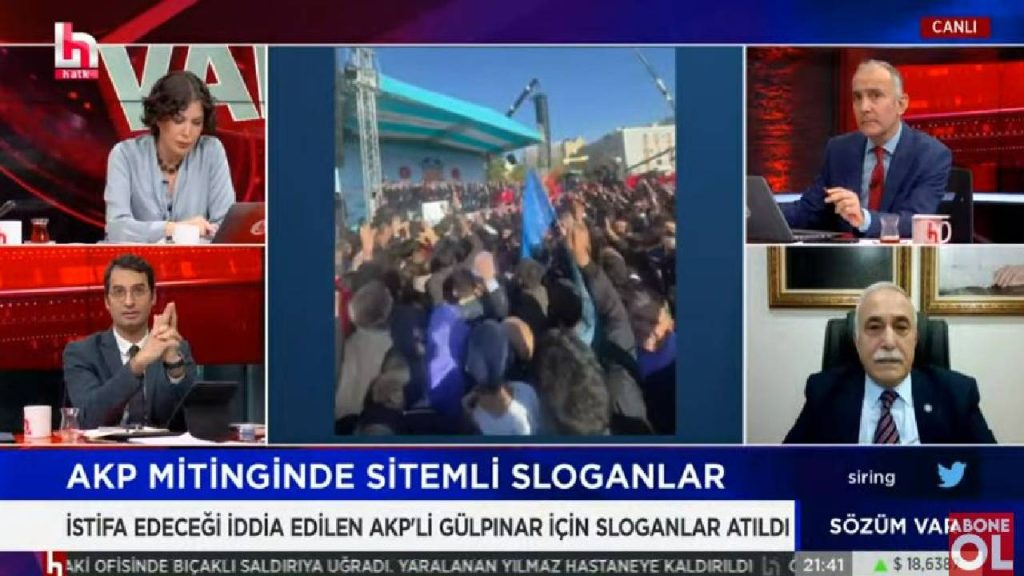 AKP'nin Urfa mitinginde sitemli slogan: Erdoğan kürsüye çıkınca 'Gülpınar' diye slogan attılar