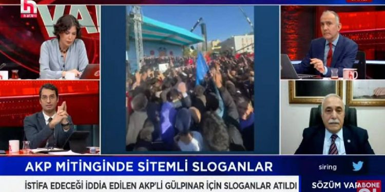AKP'nin Urfa mitinginde sitemli slogan: Erdoğan kürsüye çıkınca 'Gülpınar' diye slogan attılar