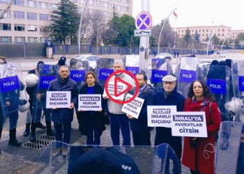 Adalet Bakanlığı önündeki nöbetin dördüncü günü: 'İmralı'da avukat görüşünün önü açılsın'