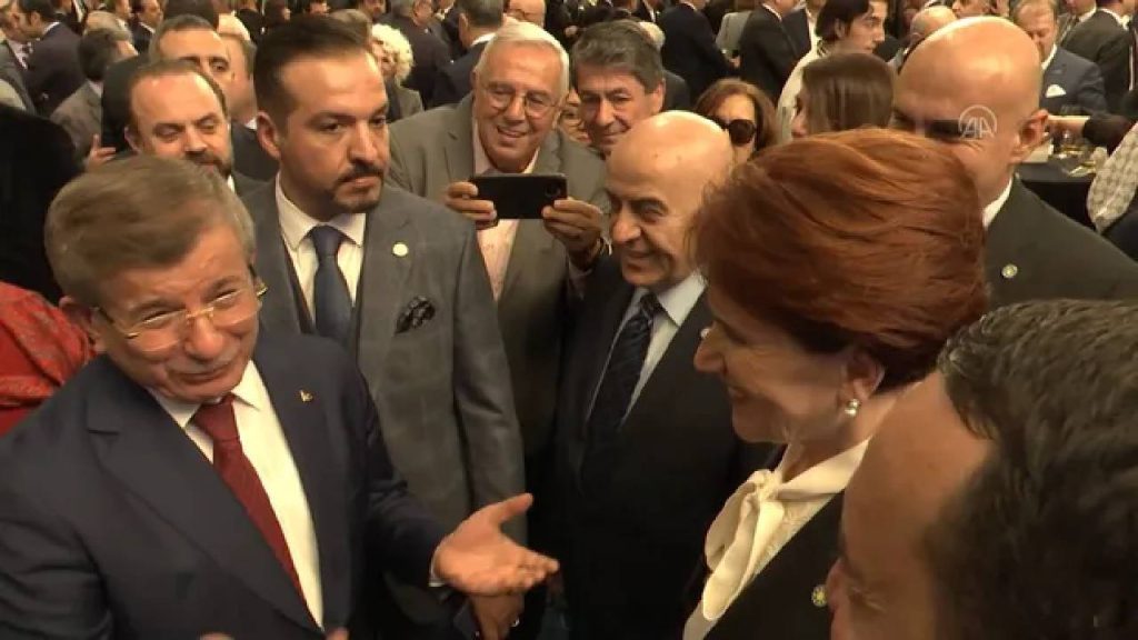 Akşener, Davutoğlu ve Uysal, TÜSİAD Yüksek İstişare Konseyi resepsiyonuna katıldı