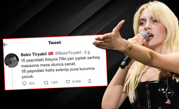 Aleyna Tilki’den çocuk istismarını savunan ‘Ak troll’e: Sapıklık ve saf kötülük