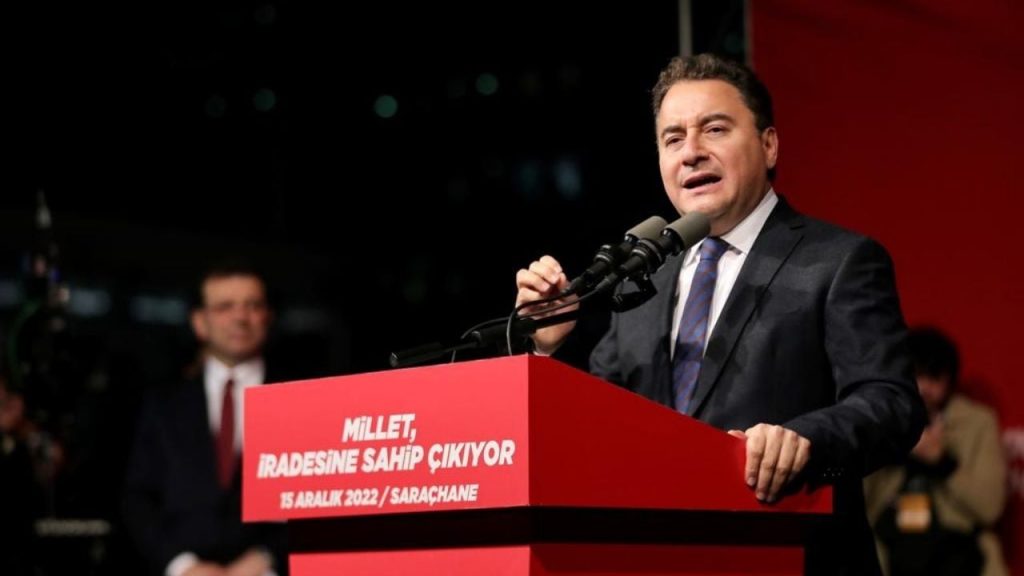 Ali Babacan: İmamoğlu'na, Kaftancıoğlu'na, Demirtaş'a yapılan hukuksuzluğu reddediyorum