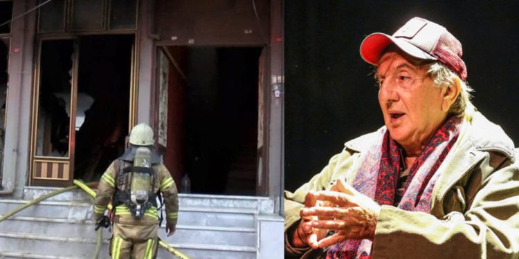 Ali Poyrazoğlu'nun tiyatrosu yandı! "Yangın her şeyi aldı"