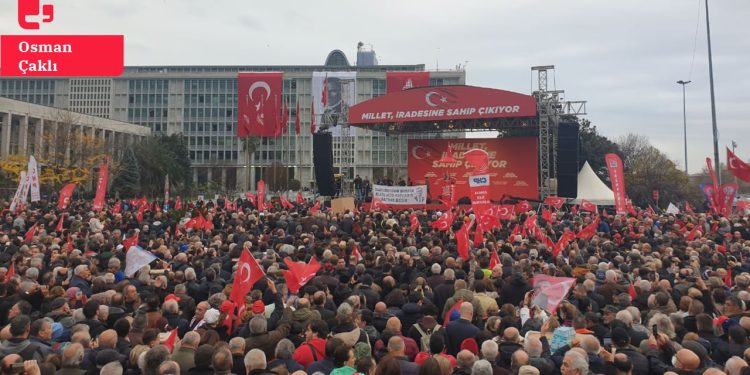 Altılı Masa’nın Saraçhane mitinginde ortak ses: İktidar