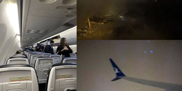 Antalya uçağı yağış nedeniyle 2 saat havada bekleyip Konya'ya indi