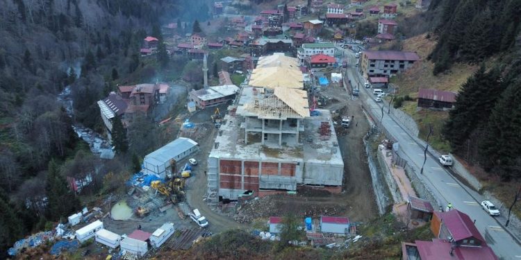 Ayder Yaylası’ndaki kentsel dönüşüm görüntüleri tepki çekti