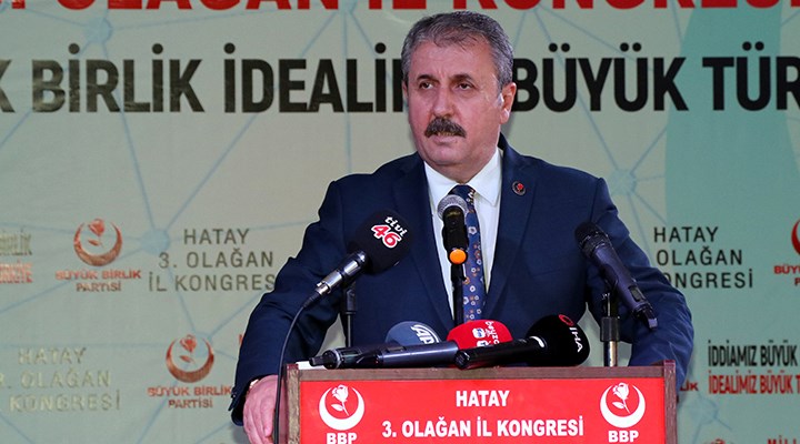 BBP lideri Destici: İmamoğlu’na verilecek olası siyasi yasak ‘orantısız’ olur