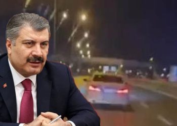 Bakan Koca, ambulansı engelleyen aracı ifşa etti: Yaptığını beğendin mi?