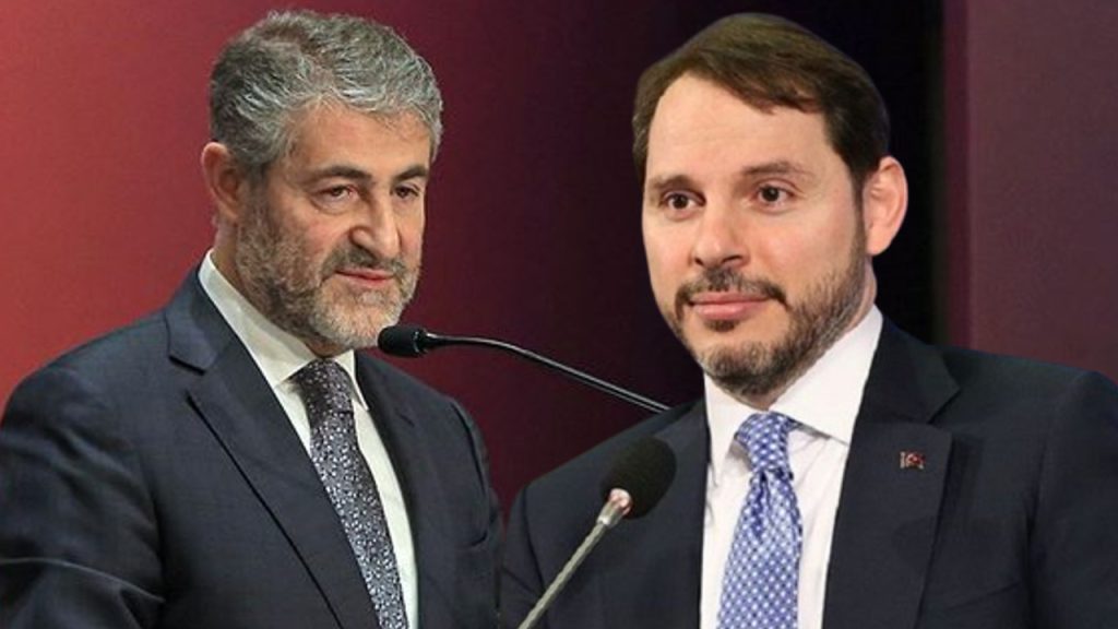 Bakan Nebati'ye, Berat Albayrak sansürü!