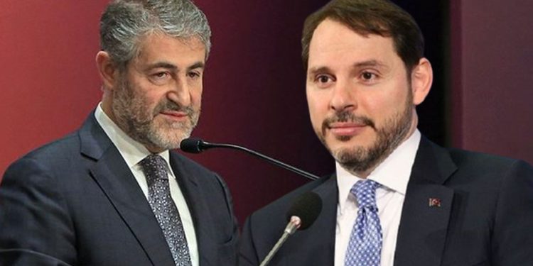 Bakan Nebati'ye, Berat Albayrak sansürü!