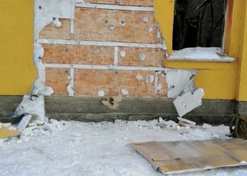 Banksy'nin Ukrayna'daki eseri çalınmak istendi