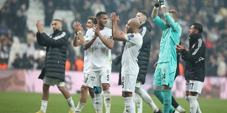 Beşiktaş evinde tek golle kazandı