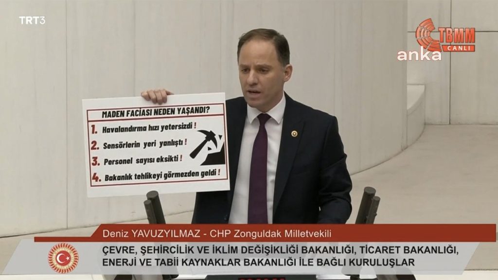 CHP’li Yavuzyılmaz’dan Bakan Dönmez’e: İstifa etmesi için bir maden faciasında en az kaç işçinin ölmesi gerekiyor?