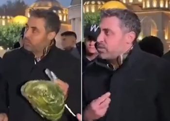 Çalışmasına rağmen çöpten ıspanak toplayan vatandaş Erdoğan’ı savundu