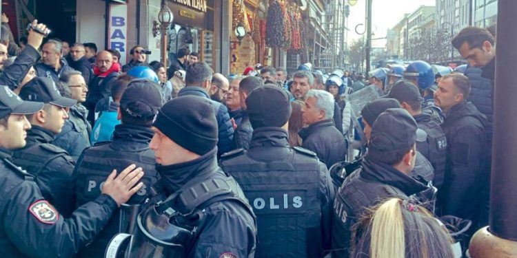 DEVA'nın yürüyüşüne Kaymakamlık'tan engel