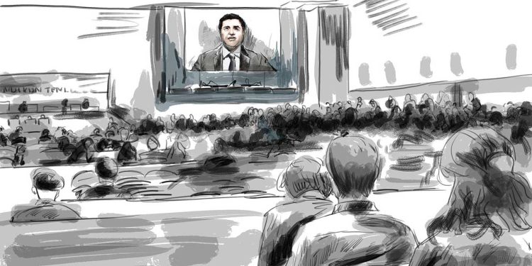 Demirtaş: Kobanê davasında tek delil Erdoğan’ın beyanları