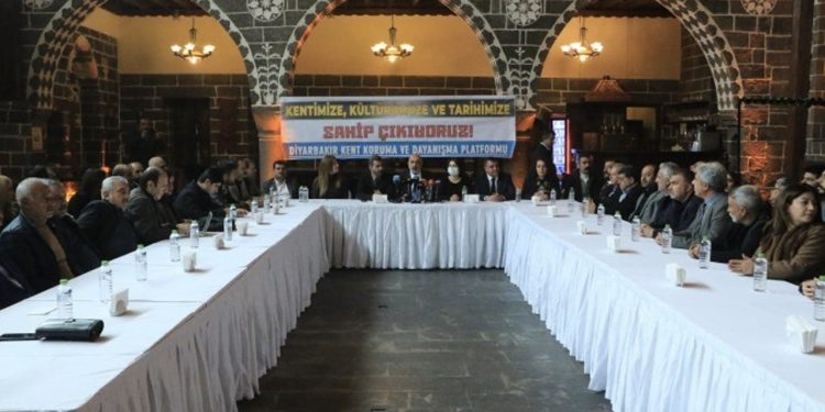 Diyarbakır Kent Koruma ve Dayanışma Platformu kuruldu