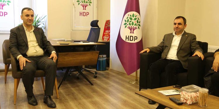 EMEP Genel Başkanı Akdeniz'den Encü'ye ziyaret: Karanlığı birlikte aşacağız