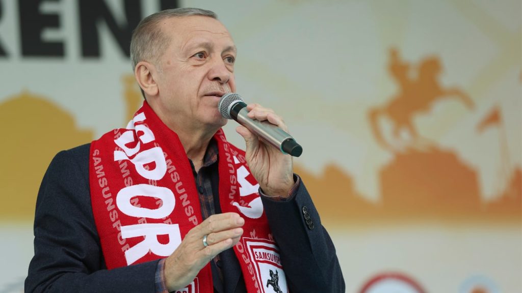 Erdoğan Samsun'daki açılışta oy istedi: Altılı Masa'yı falan hep birlikte çökerteceğinize inanıyorum