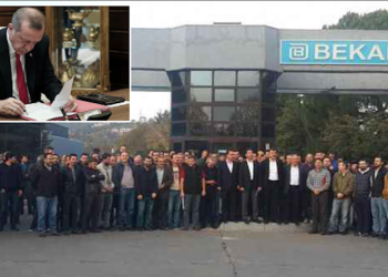 Erdoğan iki fabrikada grev 'erteledi': Milli güvenliği bozucu nitelikte