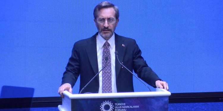 Fahrettin Altun: En güçlü markamız Recep Tayyip Erdoğan'dır