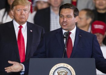 Florida Valisi DeSantis, Trump'ın 23 puan önünde