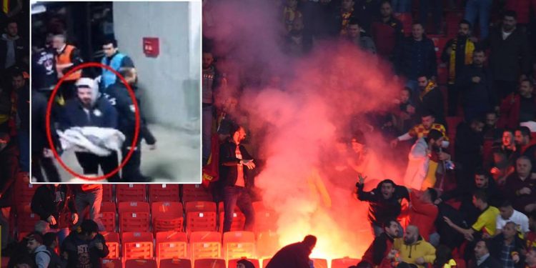 Göztepe taraftarını yaralayan şüpheli: İşaret fişeğini meşale sandım