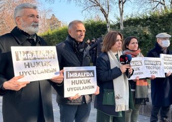 HDP milletvekilleri tecride karşı yürüdü: 'Zamana yayılan idam'