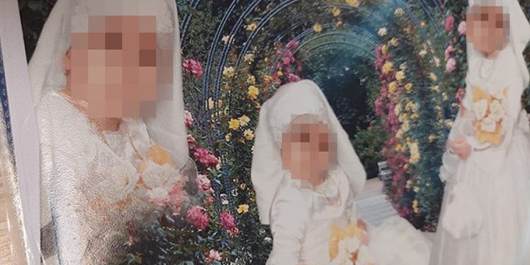 Hiranur Vakfı kurucusu Gümüşel’in 6 yaşında evlendirilen kızının gelinlikli fotoğrafları savcılığa sunuldu