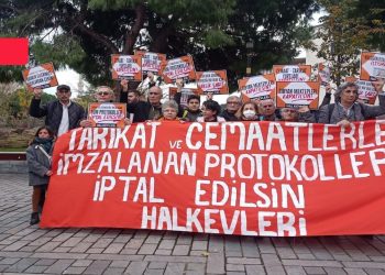 Hiranur Vakfı'ndaki çocuk istismarı protesto edildi: