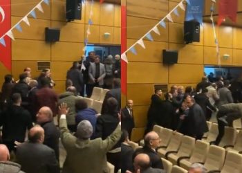 İYİ Parti kongresinde kavga: Polis müdahale etti, partililer gözaltına alındı