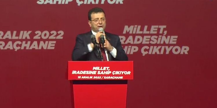 İmamoğlu: Benim sığınacak hâkimlerim, savcılarım yok ama arkamda milletim var
