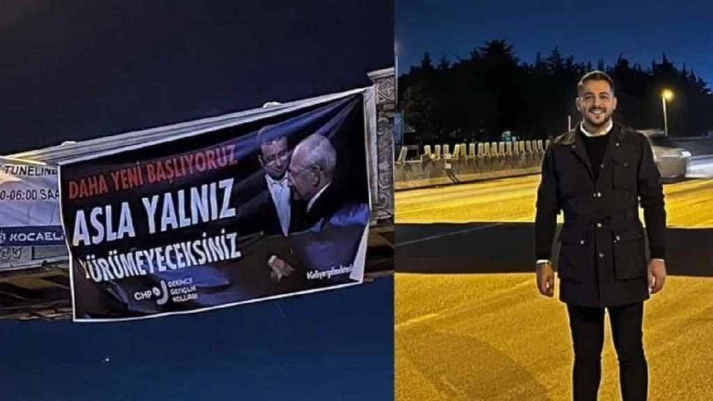 İmamoğlu afişi asan CHP’li başkan gözaltına alındı