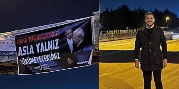 İmamoğlu afişi asan CHP’li başkan gözaltına alındı