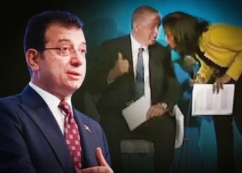 İmamoğlu kendisini ‘Eski’ Belediye Başkanı olarak gösteren Google’la dalga geçti: I speech kürsü