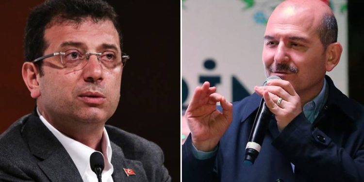 CHP İstanbul İl Başkanı Canan Kaftancıoğlu , İstanbul Büyükşehir Belediye (İBB) Başkanı Ekrem İmamoğlu'nu Saraçhane'de ziyaret etti. İmamoğlu, İBB'ye, "terör soruşturması" raporu hakkında İçişleri Bakanı Süleyman Soylu'ya tepki göstererek, "Bu ne kibir, bu ne aymazlık? Bir atanmış kişinin" dedi.