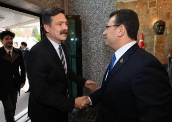 İmamoğlu'nu ziyaret eden TİP Genel Başkanı Erkan Baş: Bu karar aynı zamanda bize karşı da alınmıştır