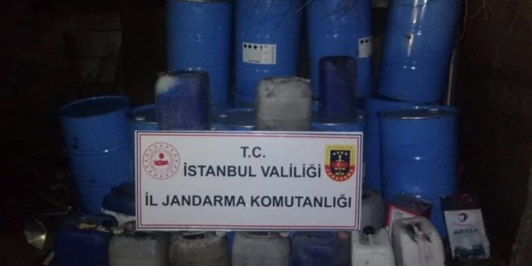 İstanbul’da 12 ton sahte içki ele geçirildi