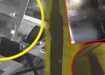İstanbul'da ilginç olay: Dükkan girişine gizemli işaretler çizen kadın korku yarattı