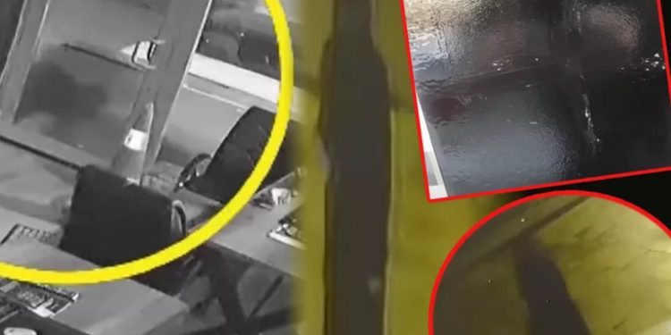 İstanbul'da ilginç olay: Dükkan girişine gizemli işaretler çizen kadın korku yarattı