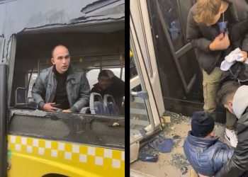 İstanbul’da tramvay ve otobüs çarpıştı; 33 yaralı