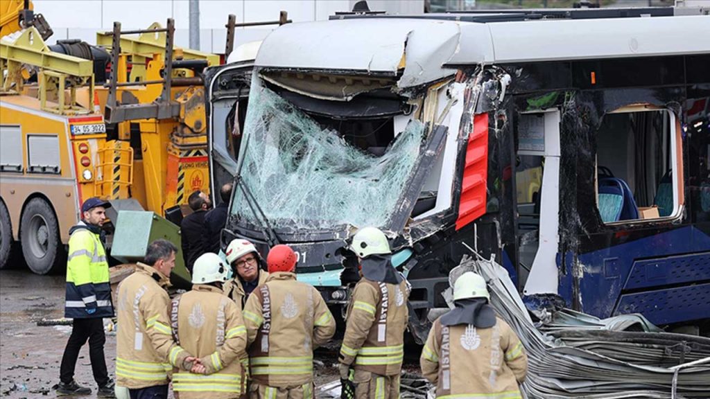 İstanbul'daki tramvay kazasında vatman için tutuklama talebi