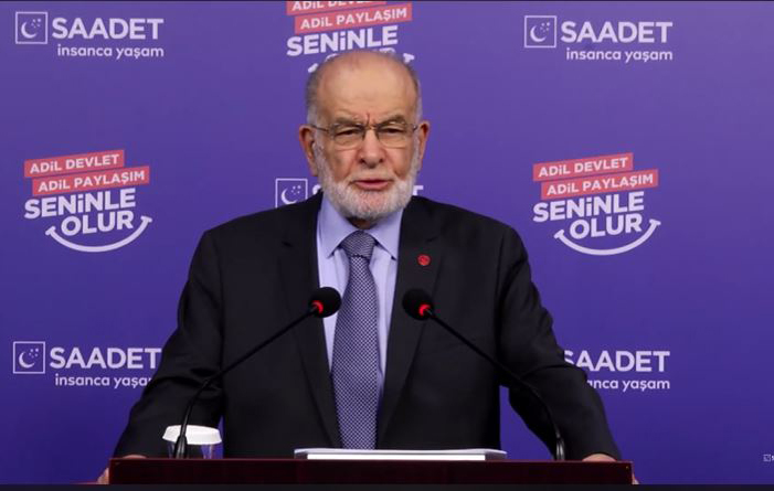 Karamollaoğlu: Evet, Türkiye’nin ‘3 harfliler’ sorunu vardır; o üç harfliler AKP, MHP ve RTE’dir