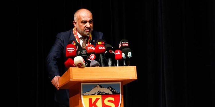 Kayserispor'un yeni başkanı Ali Çamlı oldu