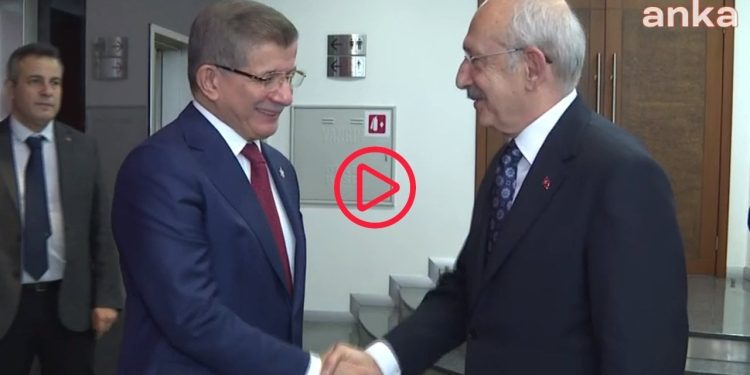 Kılıçdaroğlu ile Davutoğlu görüştü