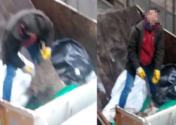 Köpeğin üzerine moloz dökülmesine çifte soruşturma