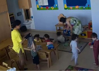 Kreşte skandal; çocukları uyutmak için ellerini arkadan bağlamışlar